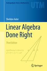 线性代数 Axler《Linear Algebra Done Right》